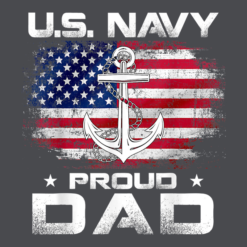 U.s Navy Proud Dad With American Flag Gift Veteran Day T Shirt Zipper Hoodie by linhVisuals | Teevron
