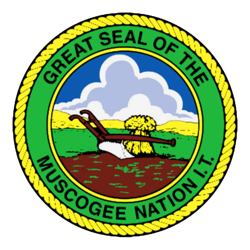 Great Seal Of The Muscogee Nation Zipper Hoodie by linhVisuals | Teevron