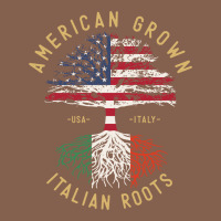 American Grown Italian Roots Italy Flag Vintage Tree Zipper Hoodie | Teevron