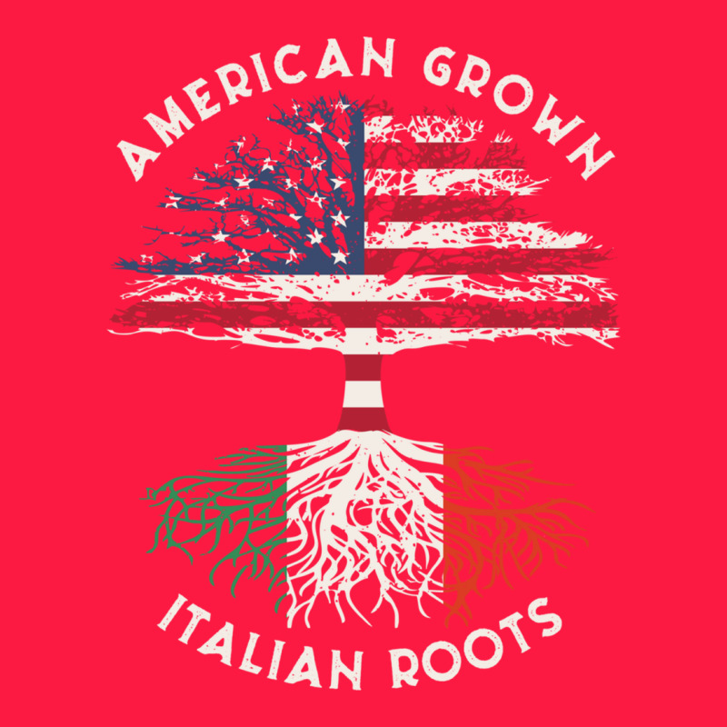 American Grown Italian Roots Usa Italy Flag Tree Zipper Hoodie by linhVisuals | Teevron
