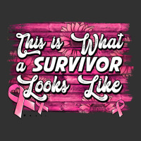 This Is What A Survivor Looks Like Breast Cancer Awareness Urban Heavy Tee | Teevron