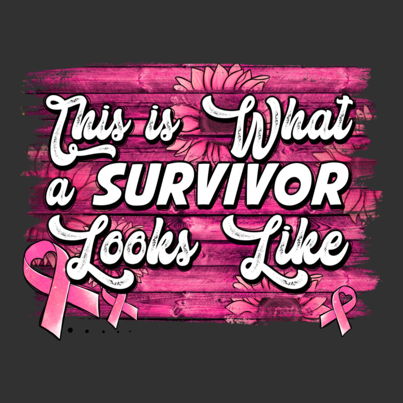 This Is What A Survivor Looks Like Breast Cancer Awareness Urban Heavy Tee by Jasminsmagicworld | Teevron