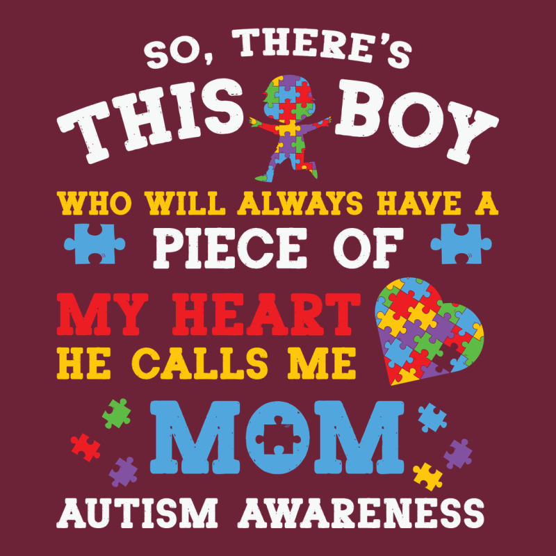 Lil Autism Mom Long Sleeve Tee by CowhideDigitalArt | Teevron