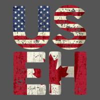 Canada Us Eh American Canadian Flag Vintage America Colors Patriotic G Zipper Hoodie | Teevron