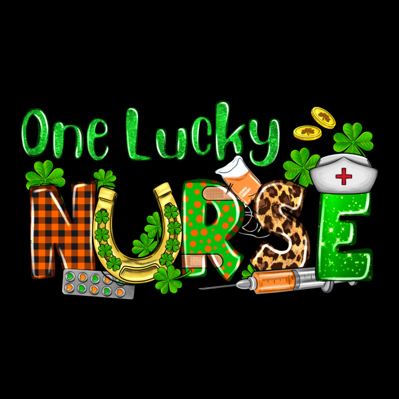 St. Patrick's One Lucky Nurse Premium Tee by OliviaCreatesArt | Teevron