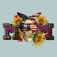 American Mom Skull Heavy Core Tee | Teevron