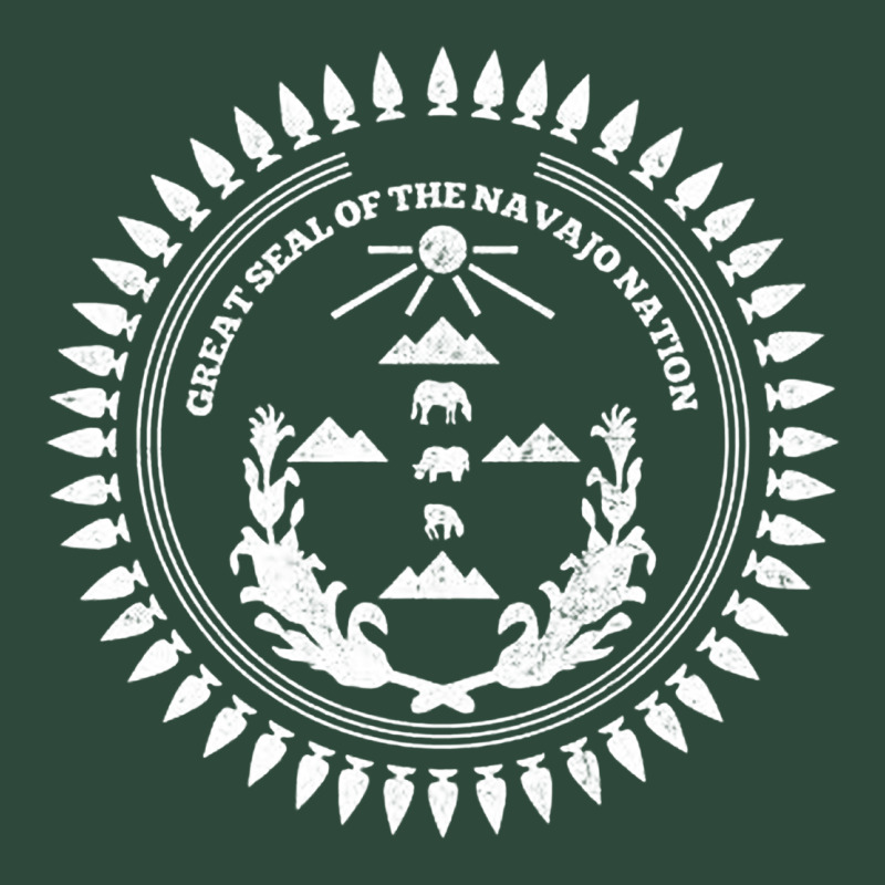 Great Seal Of The Navajo Nation Faded Style Design Zipper Hoodie by linhVisuals | Teevron