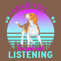 Beagle T  Shirt I Hear You I'm Just Not Listening Beagle Lover T  Shir Zipper Hoodie | Teevron