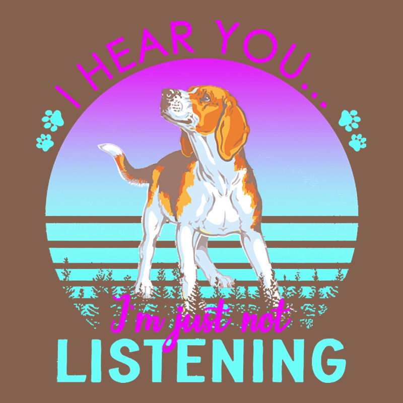 Beagle T  Shirt I Hear You I'm Just Not Listening Beagle Lover T  Shir Zipper Hoodie by linhVisuals | Teevron