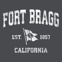 Fort Bragg California Ca Vintage Boat Anchor Flag Design Tee Zipper Hoodie | Teevron
