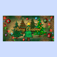 Merry Christmas License Plate Urban Heavy Tee | Teevron