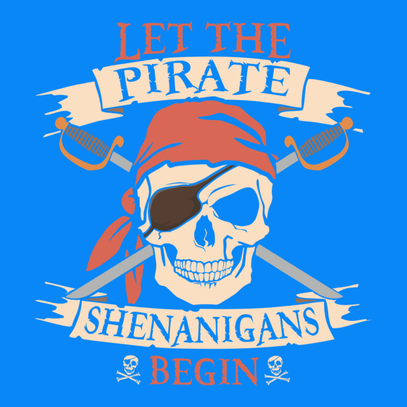 Let The Pirate Shenanigans Begin Skull Vintage Pirate Skeleton Hallowe Zipper Hoodie by linhVisuals | Teevron