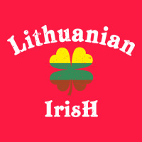 Lucky Lithuanian Irish Flag Shamrock Leaf St Patricks Day Zipper Hoodie | Teevron