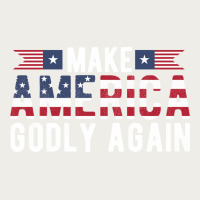 Make America Godly Again American Flag Letters Christian Quote Zipper Hoodie | Teevron