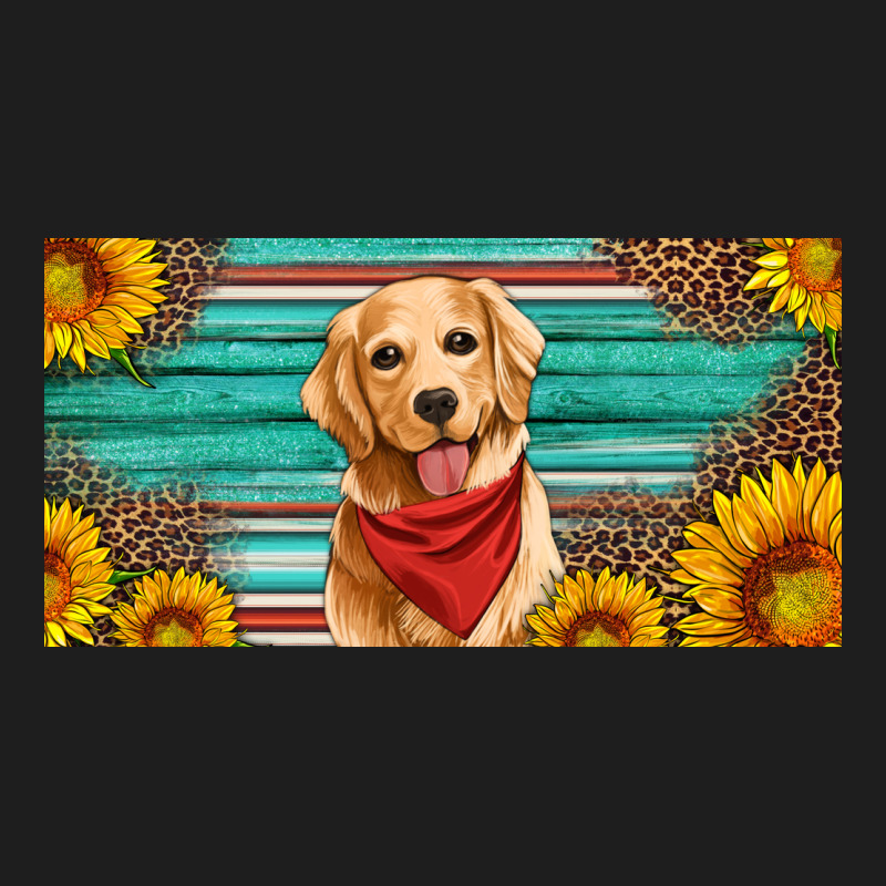 Golden Retriever License Plate Classic Tee by Artiststas | Teevron