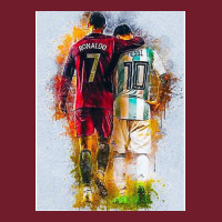 Messi And Ronaldo Zipper Hoodie | Teevron