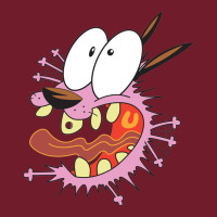 Courage The Cowardly Dog Zipper Hoodie | Teevron