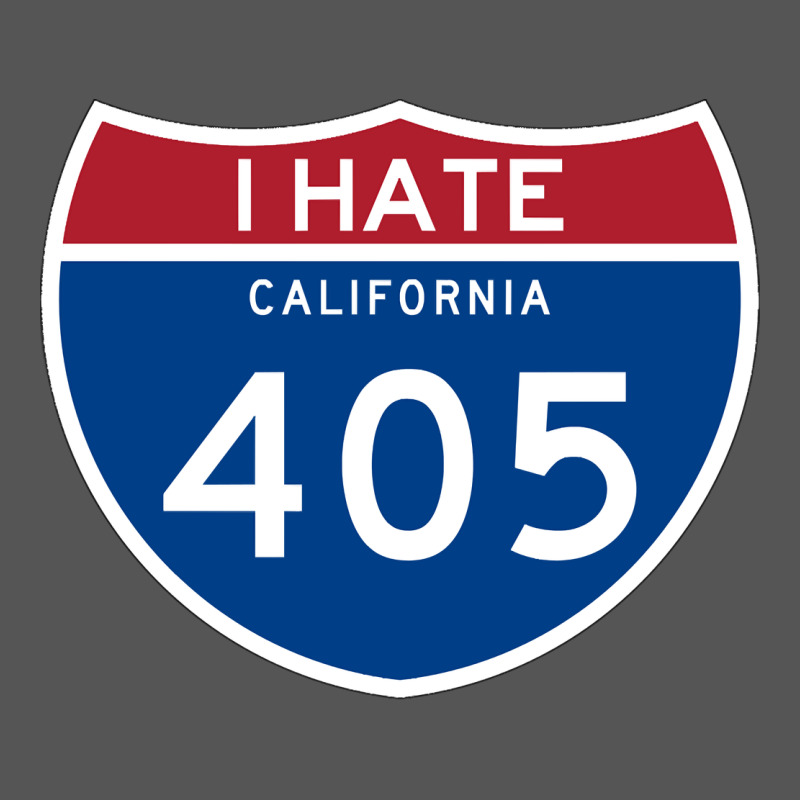Los Angeles California Interstate 405 (i 405) Sweatshirt Zipper Hoodie by linhVisuals | Teevron