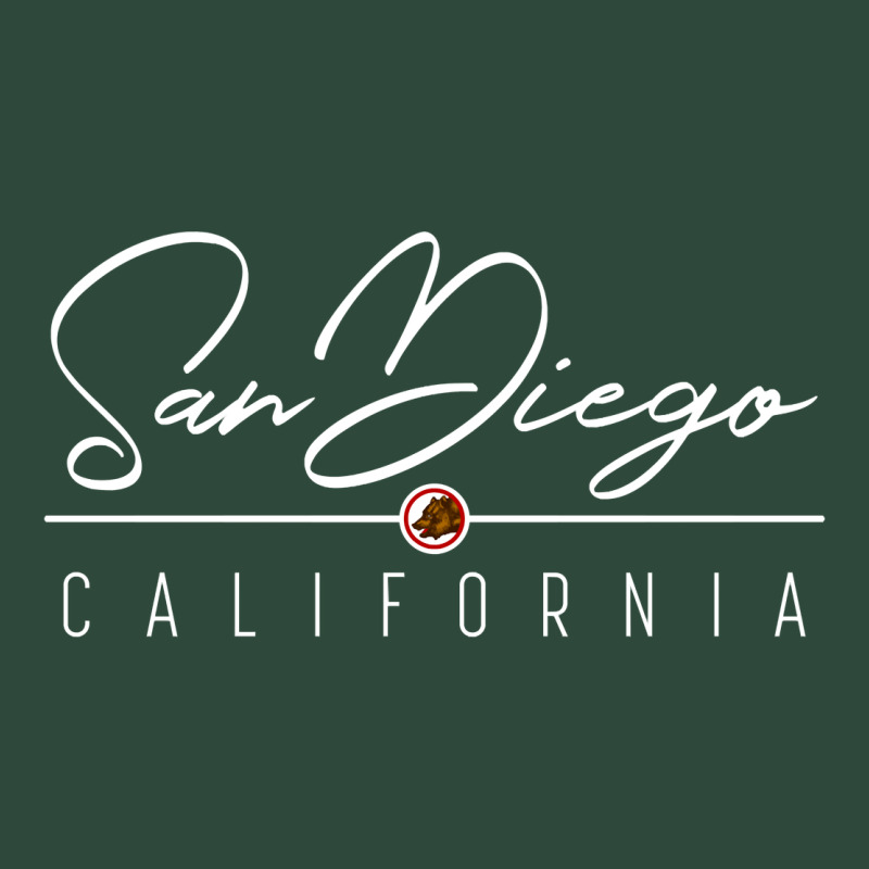 San Diego Ca Sweatshirt Zipper Hoodie by linhVisuals | Teevron