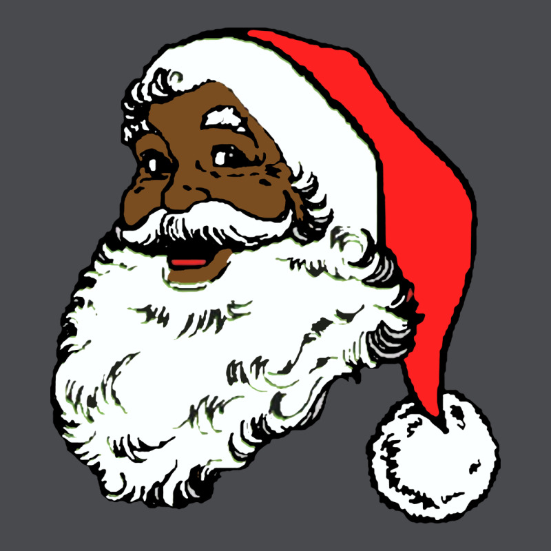 Black Santa Claus Christmas Zipper Hoodie by linhVisuals | Teevron