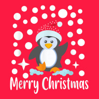 Penguin Merry Christmas With Snow Zipper Hoodie | Teevron