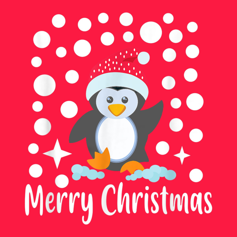 Penguin Merry Christmas With Snow Zipper Hoodie by linhVisuals | Teevron