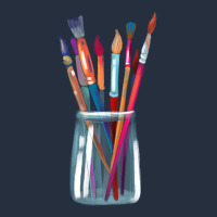 Paint Brushes Zipper Hoodie | Teevron