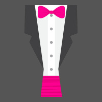 Pink Tux Tuxedo Zipper Hoodie | Teevron