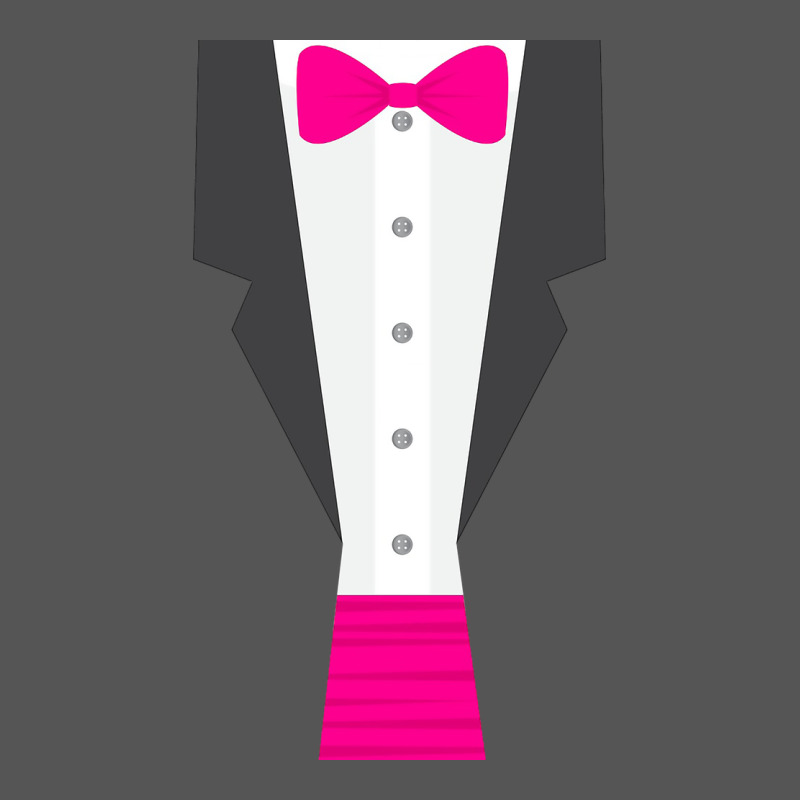 Pink Tux Tuxedo Zipper Hoodie by linhVisuals | Teevron