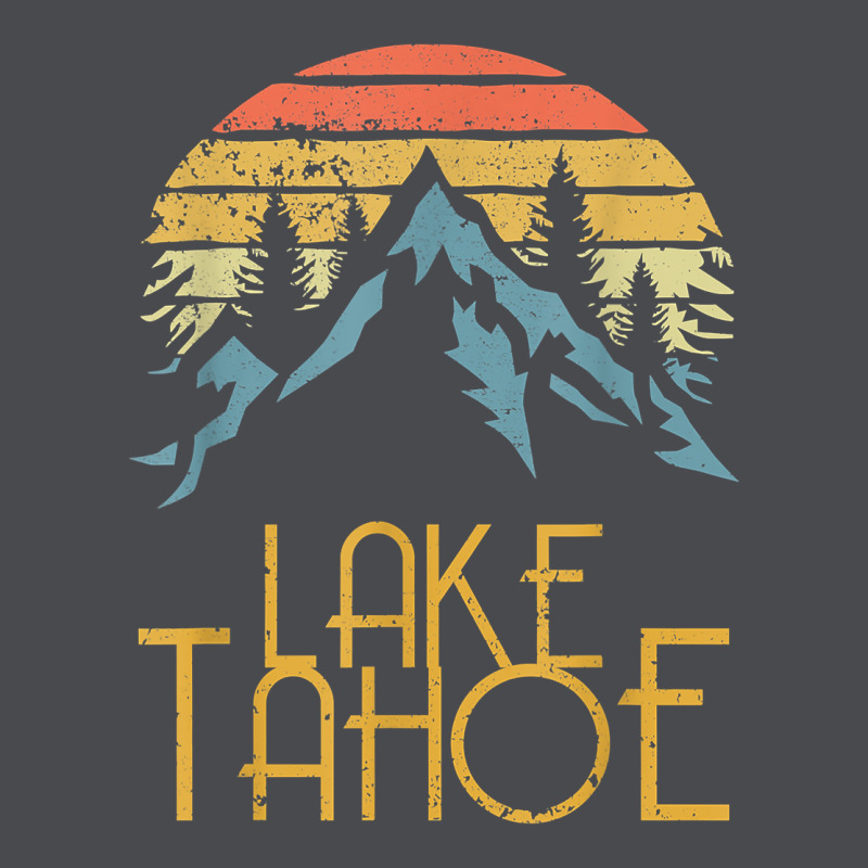 Vintage Lake Tahoe California Nevada Retro T Shirt Zipper Hoodie by linhVisuals | Teevron