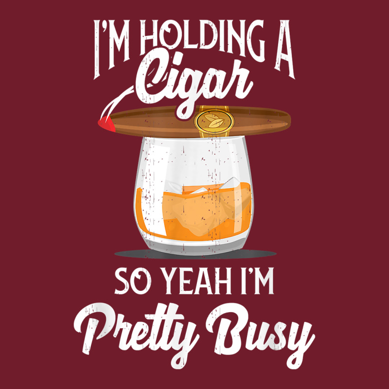 Cigar Smoking Tshirt Smoking Whiskey Drinking Dad Tee Gift Zipper Hoodie by linhVisuals | Teevron