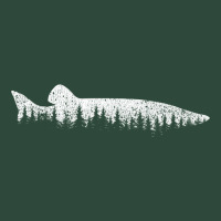 Musky Pine Forest Fishing Angler Zipper Hoodie | Teevron