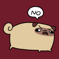 No Pug Zipper Hoodie | Teevron