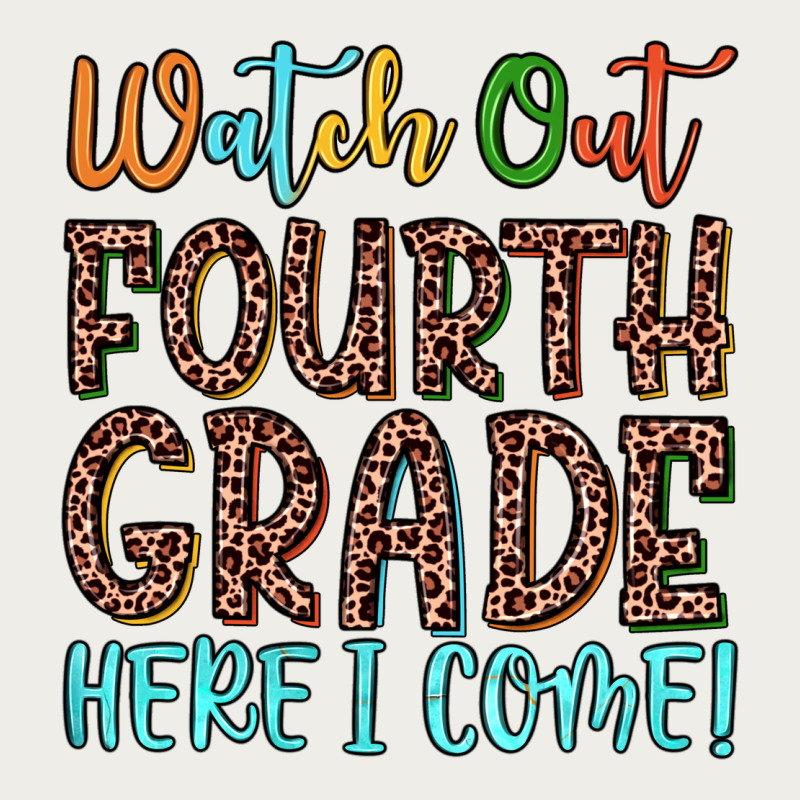 Watch Out Fourth Grade Here I Come! Zipper Hoodie by JahusDesignShop | Teevron