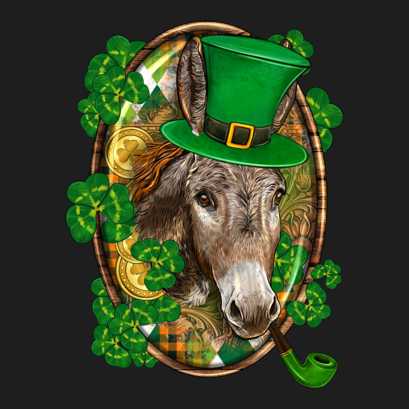 St. Patrick's Day Donkey Classic Tee by CowGirlArtShop | Teevron