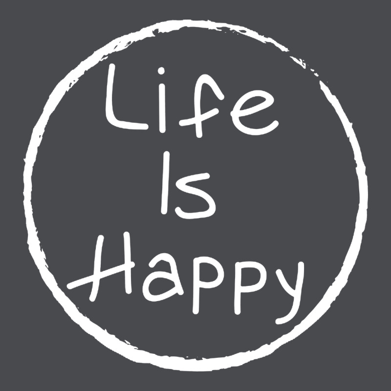 Life Is Happy Zipper Hoodie by linhVisuals | Teevron