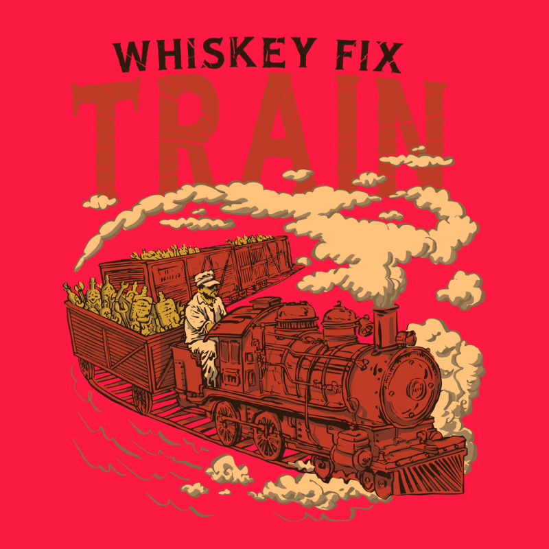 Whiskey Train Zipper Hoodie by linhVisuals | Teevron