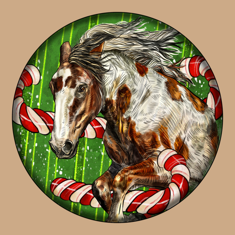 Horse Christmas Vintage Hoodie by LillyAllenDesigns | Teevron