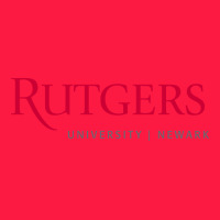 Rutgers University Newark Logotype Zipper Hoodie | Teevron