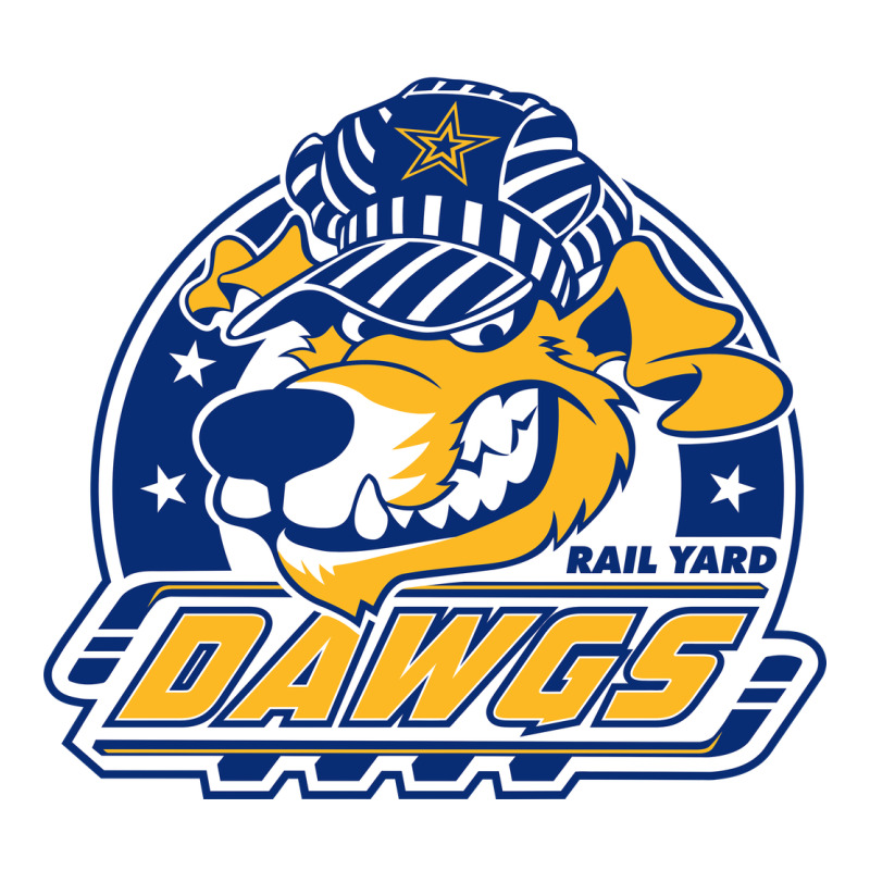Roanoke Rail Yard Dawgs Zipper Hoodie by linhVisuals | Teevron