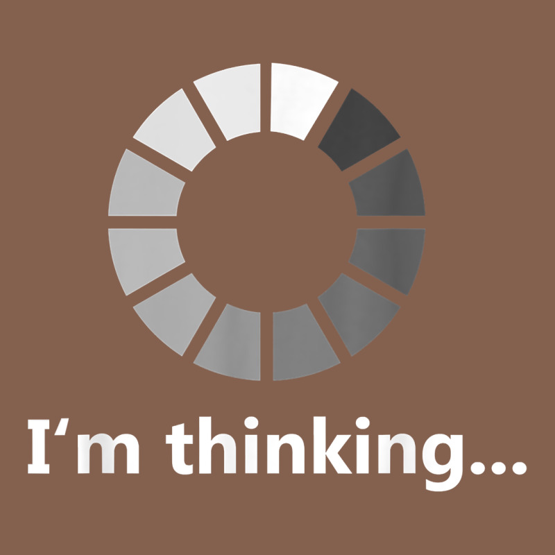 Funny Programmer I'm Thinking T Shirt Zipper Hoodie by linhVisuals | Teevron