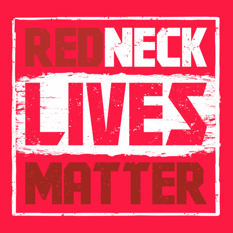 Redneck Lives Matter Distressed Zipper Hoodie by linhVisuals | Teevron