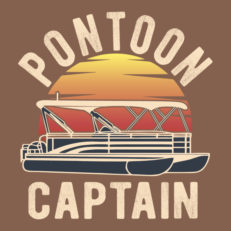 Retro Pontoon Captain Of The Boat Funny River Cruising Gift For Pontoo Zipper Hoodie by linhVisuals | Teevron
