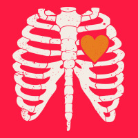 Skeleton Rib Case Orange Pumpkin Heart Vintage Halloween Anatomy Costu Zipper Hoodie | Teevron