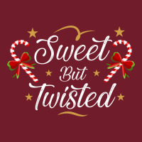 Sweet But Twisted Candy Cane Christmas Humor Funny And Cute Gifts For Zipper Hoodie | Teevron