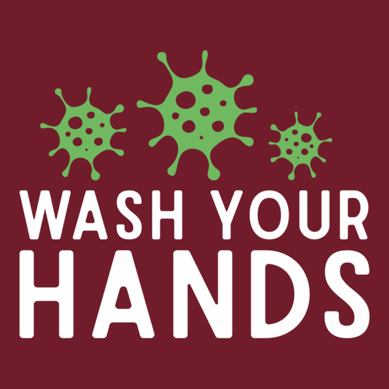 Wash Your Hands Green Germs Graphic Zipper Hoodie by linhVisuals | Teevron