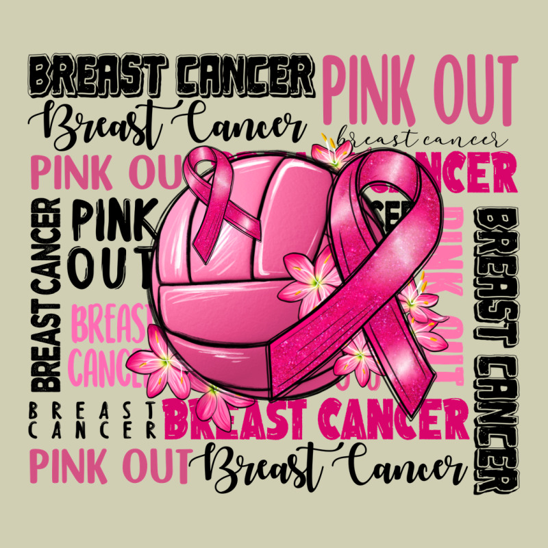 Volleyball Pink Out Breast Cancer Heavy Core Tee by RanaPortraitStore | Teevron