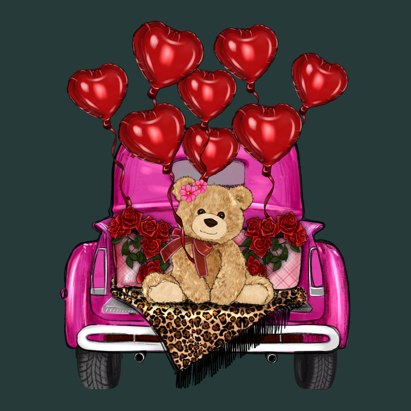 Valentines Day Tedybear Truck Premium Sweatshirt by RanaPortraitStore | Teevron