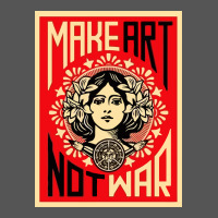 Make Art No War Zipper Hoodie | Teevron
