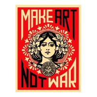 make art no war | Teevron
